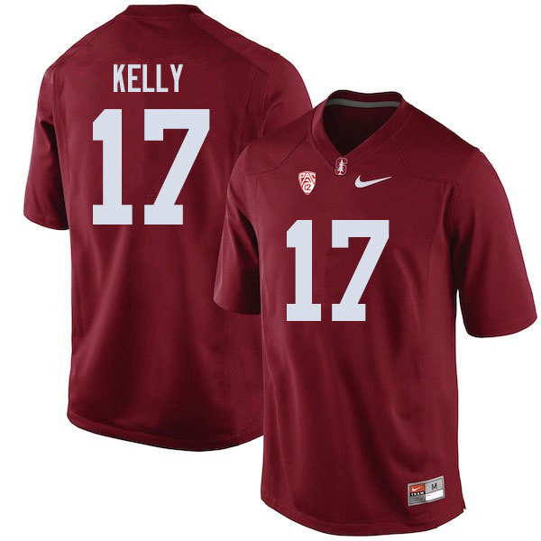 Men #17 Kyu Blu Kelly Stanford Cardinal College Football Jerseys Sale-Cardinal - Click Image to Close